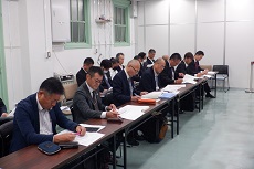 第2回府労連団体交渉のようす
